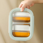 NASHI - Lunch Box Stainless 316 Sekat Kotak Bekal Anti Bocor Tumpah