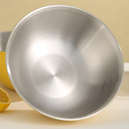 NAWA - Bowl Stainless 304 Colander Strainer Mixing Serbaguna Baking/Adonan/Minyak/Food Prep