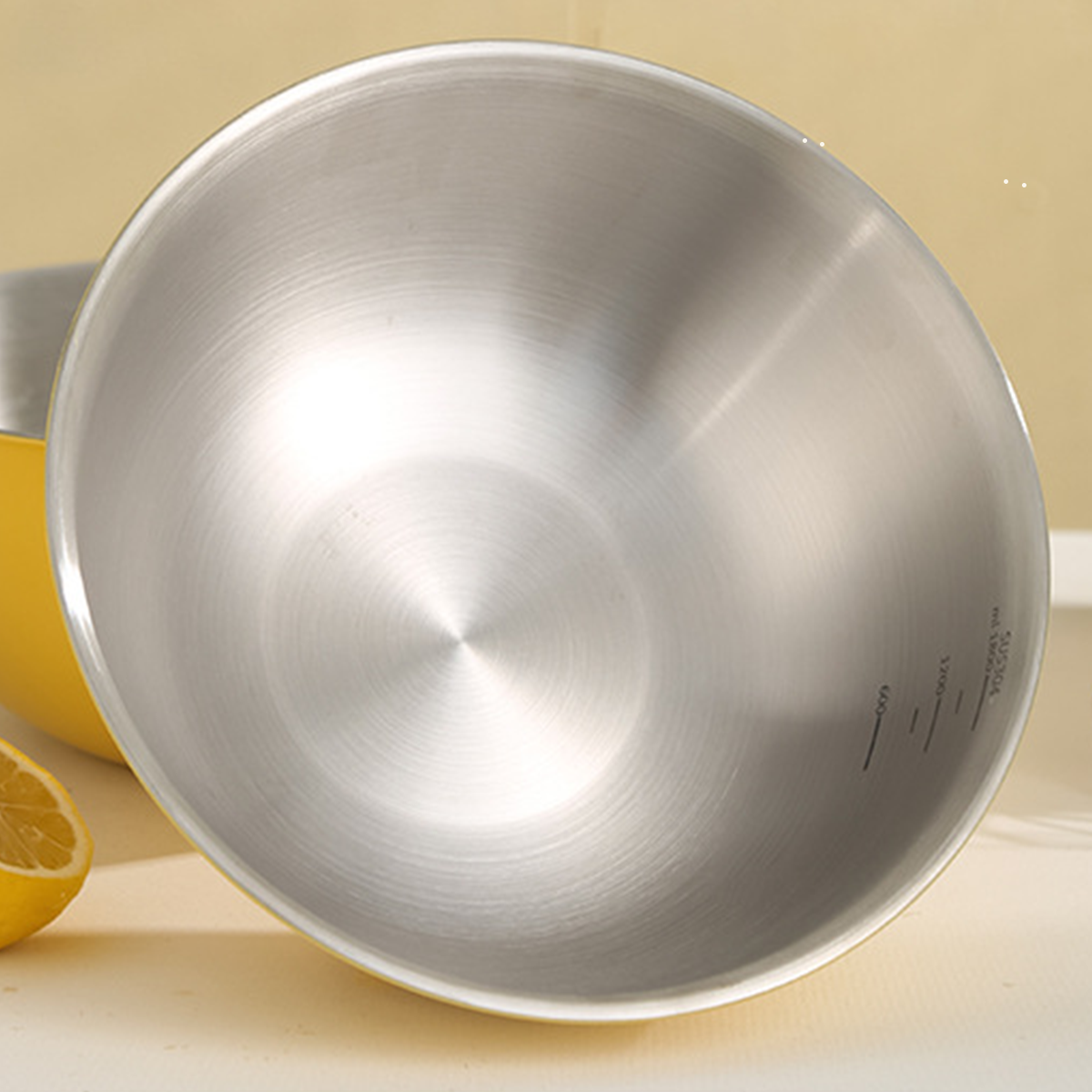 NAWA - Bowl Stainless 304 Colander Strainer Mixing Serbaguna Baking/Adonan/Minyak/Food Prep