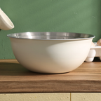 NAWA - Bowl Stainless 304 Colander Strainer Mixing Serbaguna Baking/Adonan/Minyak/Food Prep