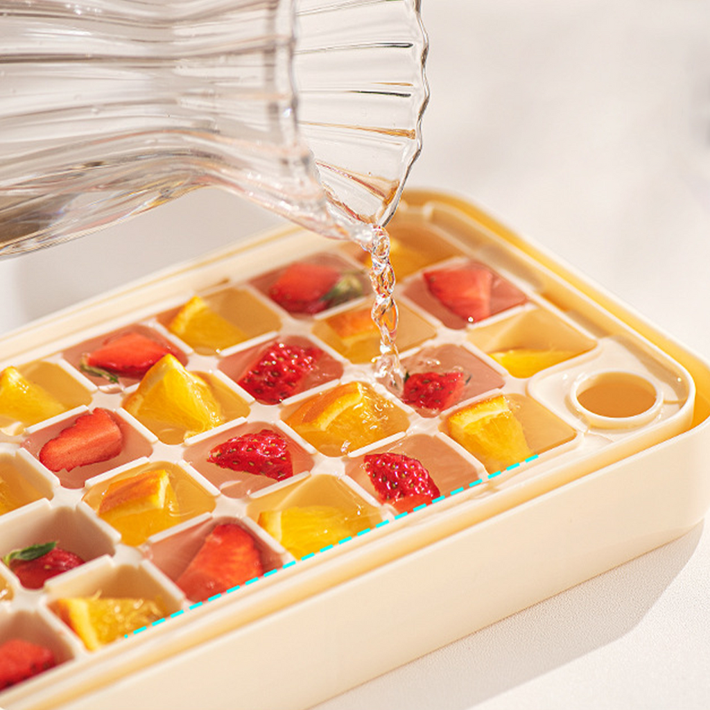 TATARUMA Hokkaido - Ice Cube Maker Press Tekan 2 Tingkat Cetakan Es Batu Food Grade