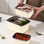 NEW RANCHI - Food Box Stainless 304 Anti Bocor Tahan Panas Dingin