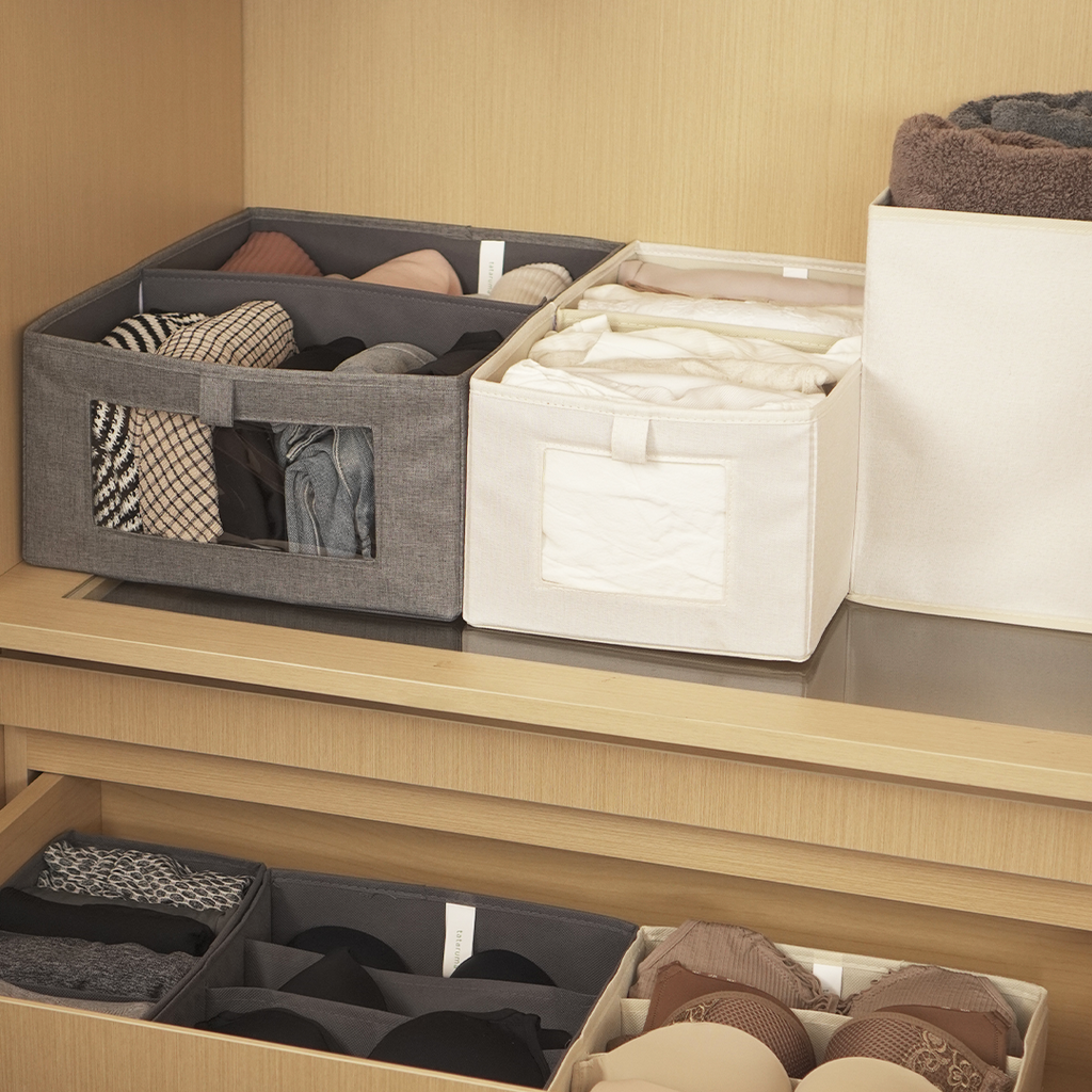 NEW DOSU WARDROBE - Storage Box Organizer Lemari Pakaian dengan Sekat