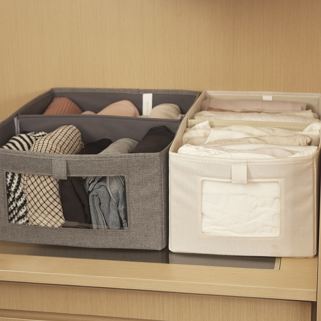 NEW DOSU WARDROBE - Storage Box Organizer Lemari Pakaian dengan Sekat