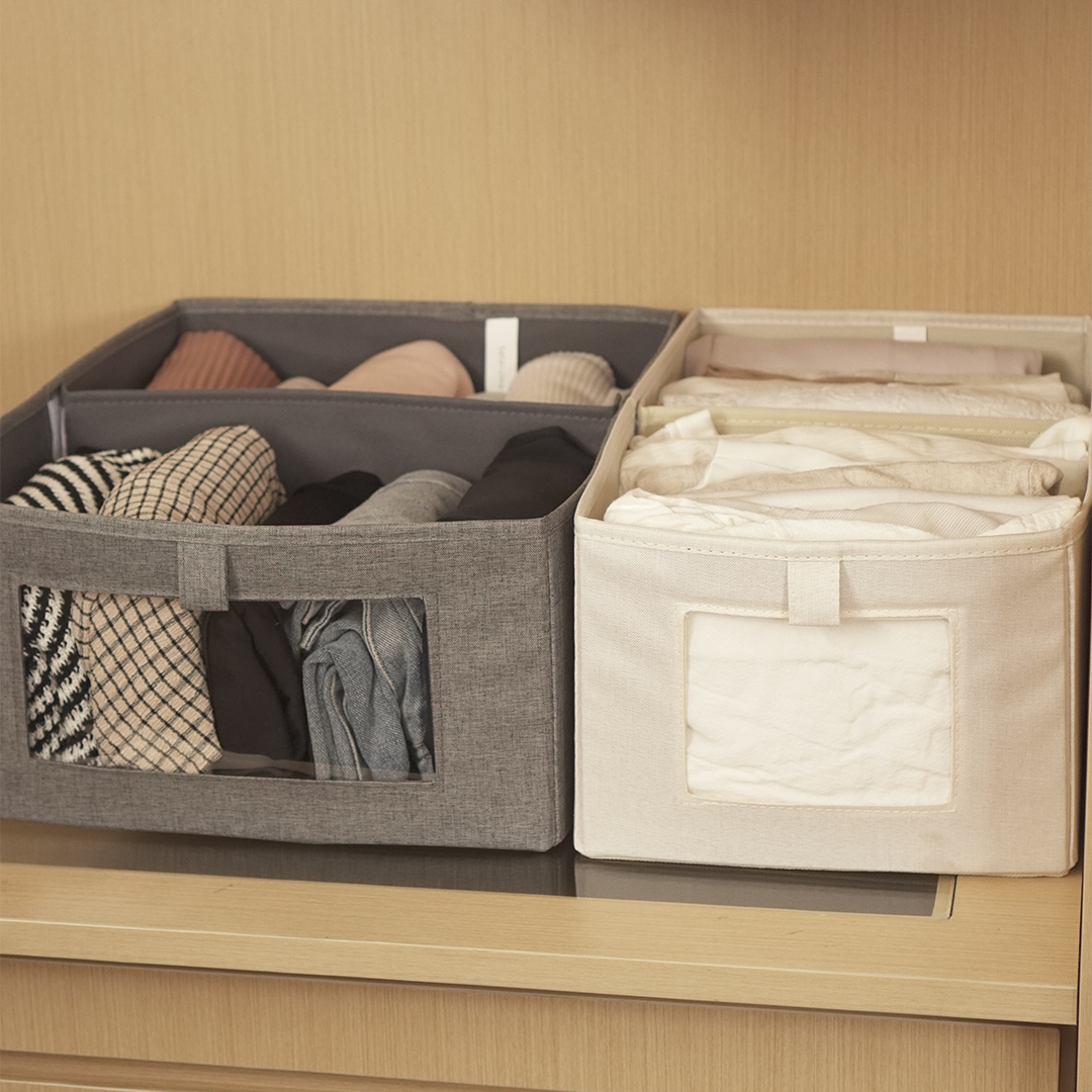 NEW DOSU WARDROBE - Storage Box Organizer Lemari Pakaian dengan Sekat