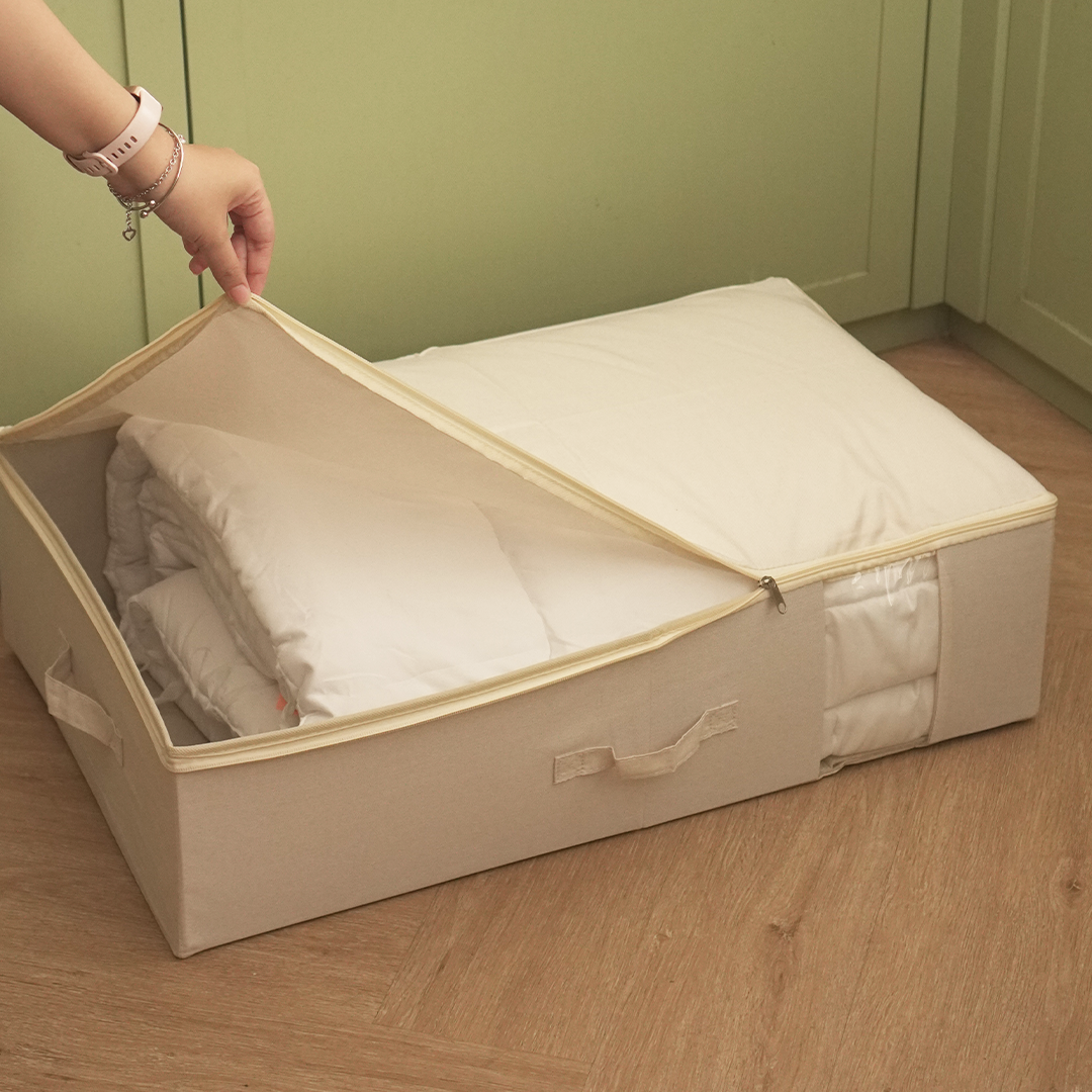 NEW DOSU UNDER BED - Storage Box Organizer Jumbo dengan tutup Bersleting