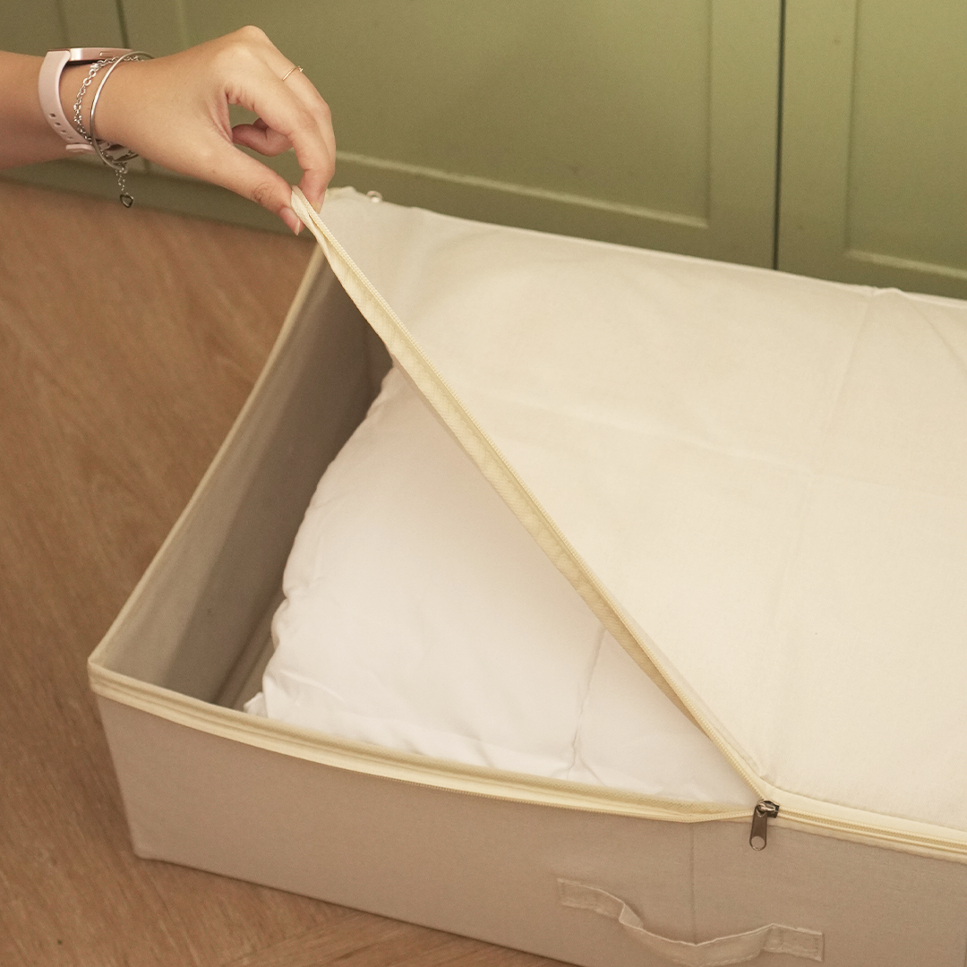 NEW DOSU UNDER BED - Storage Box Organizer Jumbo dengan tutup Bersleting
