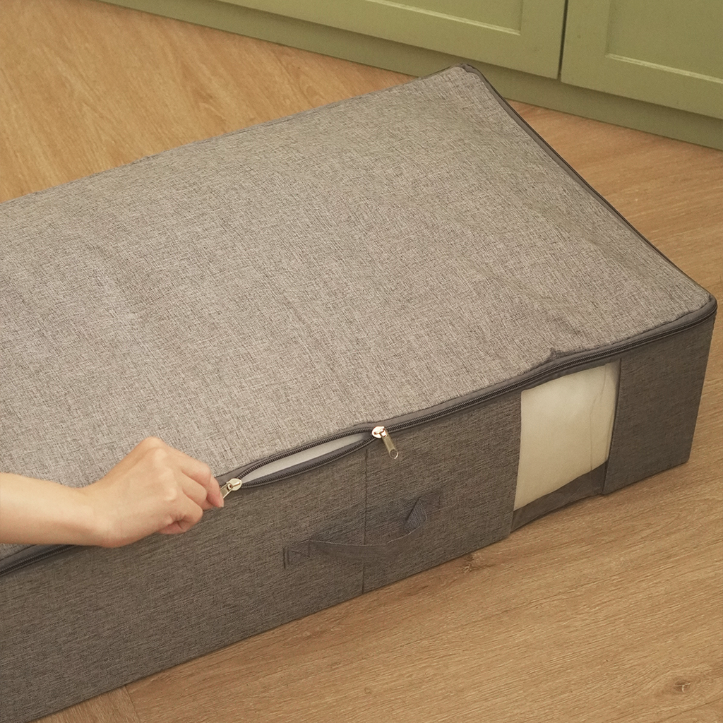 NEW DOSU UNDER BED - Storage Box Organizer Jumbo dengan tutup Bersleting