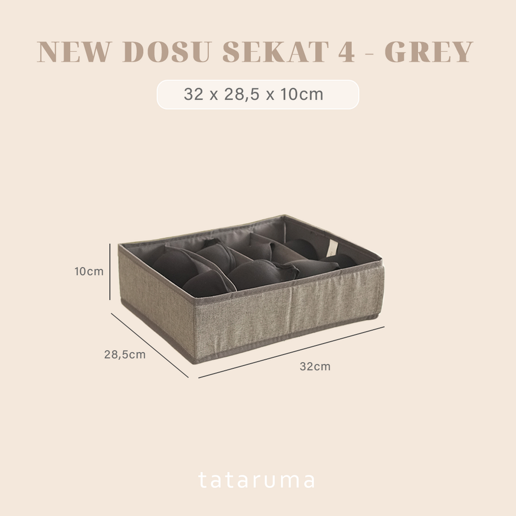 NEW DOSU SEKAT - Storage Organizer Lemari Pakaian dengan Sekat Bisa Ditumpuk