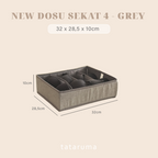 NEW DOSU SEKAT - Storage Organizer Lemari Pakaian dengan Sekat Bisa Ditumpuk