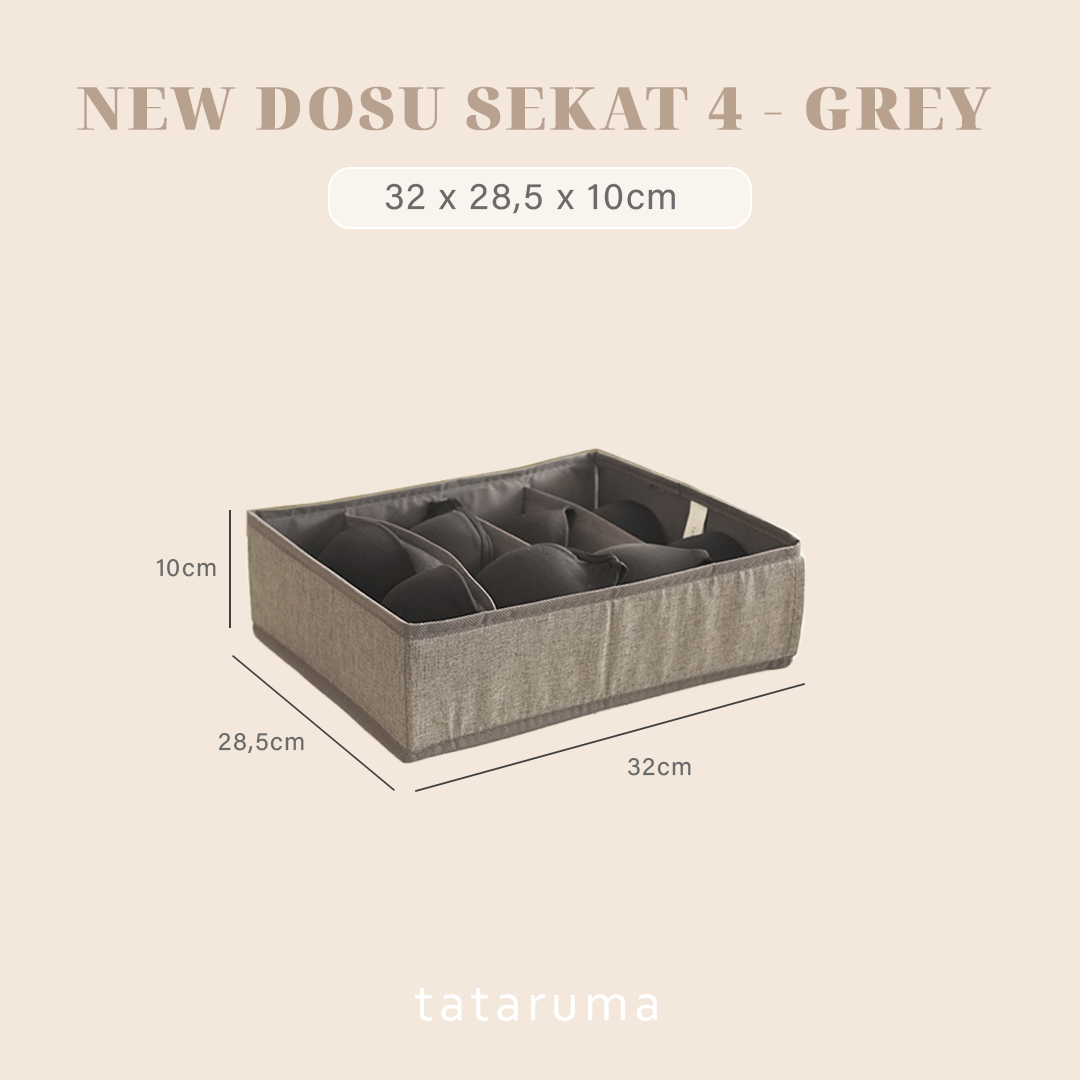 NEW DOSU SEKAT - Storage Organizer Lemari Pakaian dengan Sekat Bisa Ditumpuk