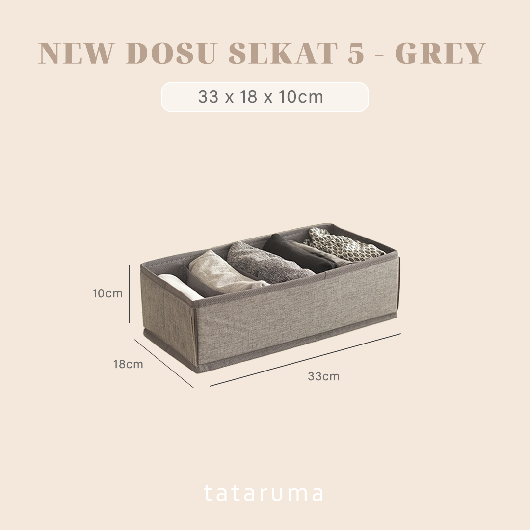 NEW DOSU SEKAT - Storage Organizer Lemari Pakaian dengan Sekat Bisa Ditumpuk