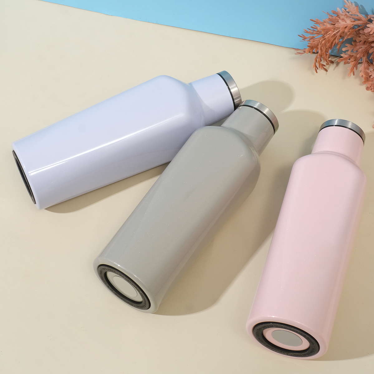 NEW MANO - Tumbler Vacuum Insulated Bottle 500ml Tahan Panas Dingin  Stainless Steel 304
