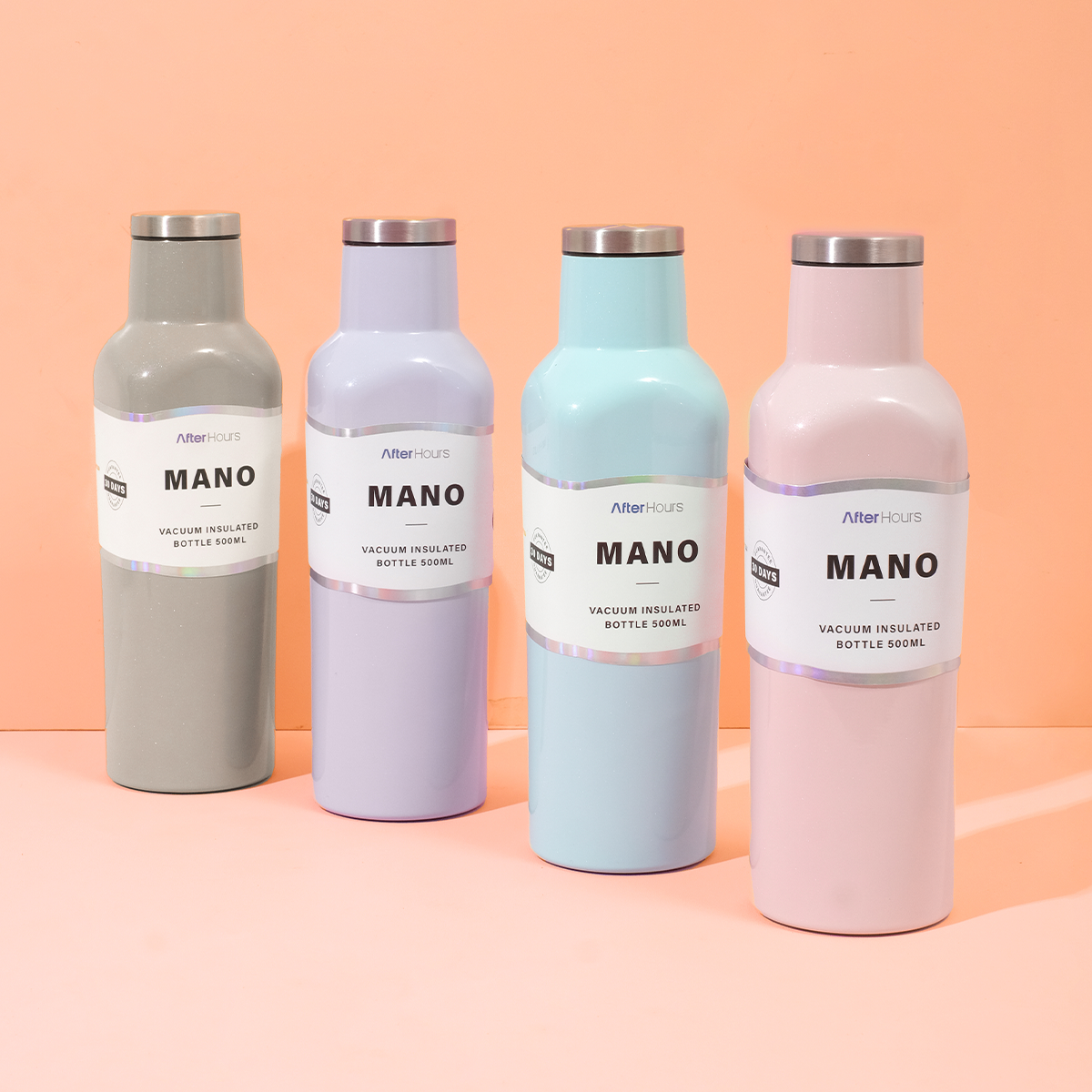 NEW MANO - Tumbler Vacuum Insulated Bottle 500ml Tahan Panas Dingin  Stainless Steel 304