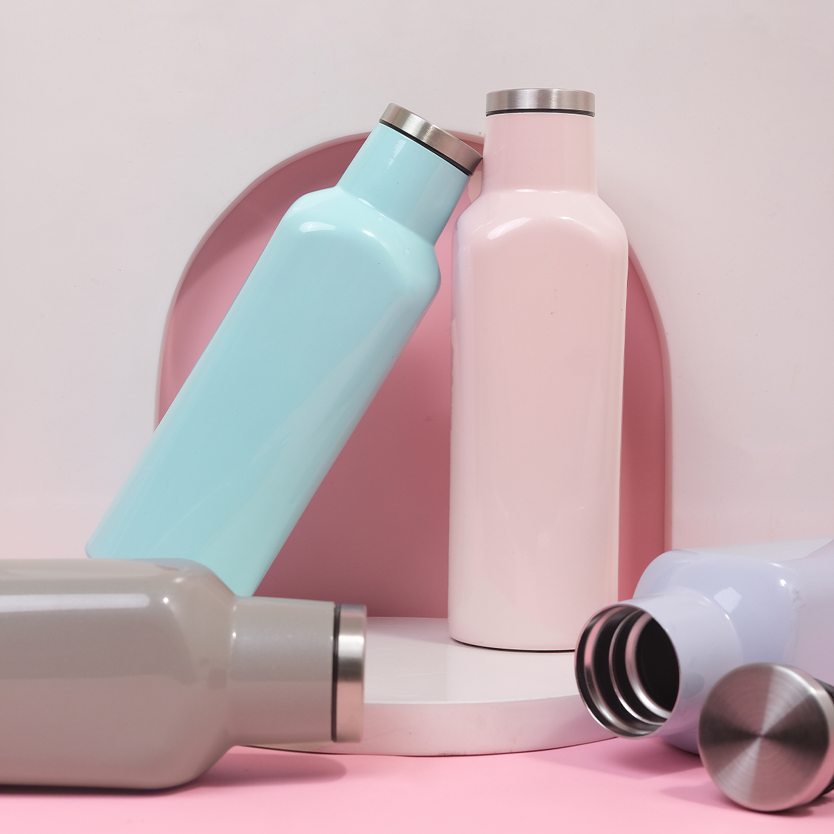 NEW MANO - Tumbler Vacuum Insulated Bottle 500ml Tahan Panas Dingin  Stainless Steel 304