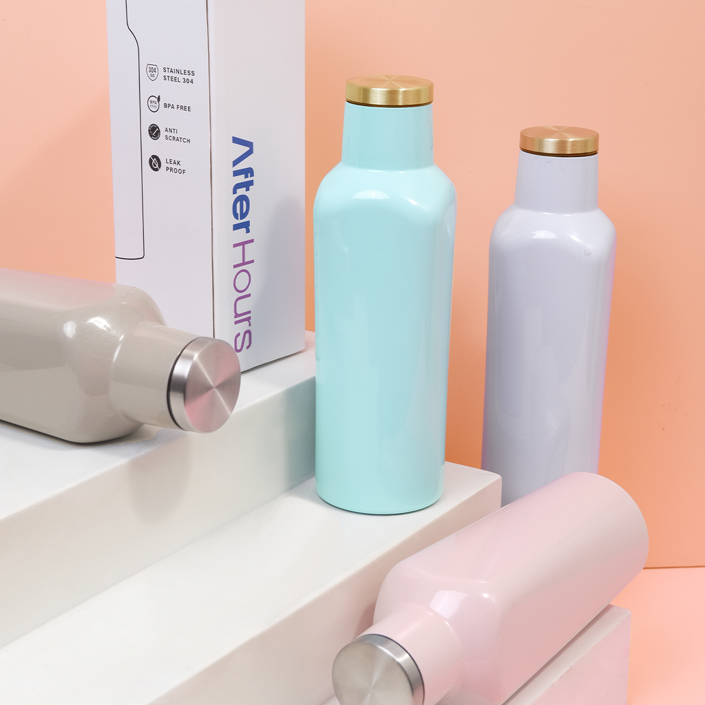 NEW MANO - Tumbler Vacuum Insulated Bottle 500ml Tahan Panas Dingin  Stainless Steel 304