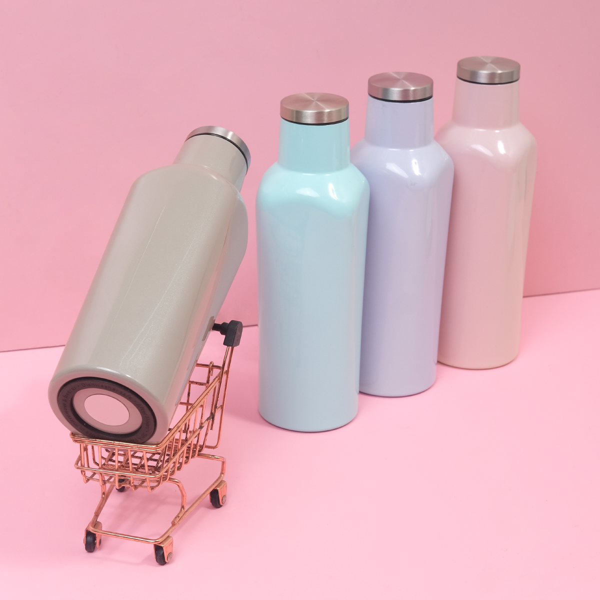 NEW MANO - Tumbler Vacuum Insulated Bottle 500ml Tahan Panas Dingin  Stainless Steel 304