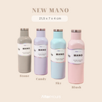 NEW MANO - Tumbler Vacuum Insulated Bottle 500ml Tahan Panas Dingin  Stainless Steel 304