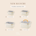 NEW RANCHI - Food Box Stainless 304 Anti Bocor Tahan Panas Dingin