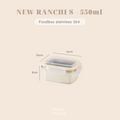 NEW RANCHI - Food Box Stainless 304 Anti Bocor Tahan Panas Dingin