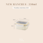NEW RANCHI - Food Box Stainless 304 Anti Bocor Tahan Panas Dingin