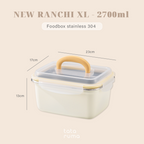 NEW RANCHI - Food Box Stainless 304 Anti Bocor Tahan Panas Dingin