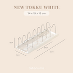 NEW TOKKU -  Rak Panci Dapur Adjustable Multifungsi Kitchen Rack Talenan Tutup Panci Pan Kabinet Lemari Countertop