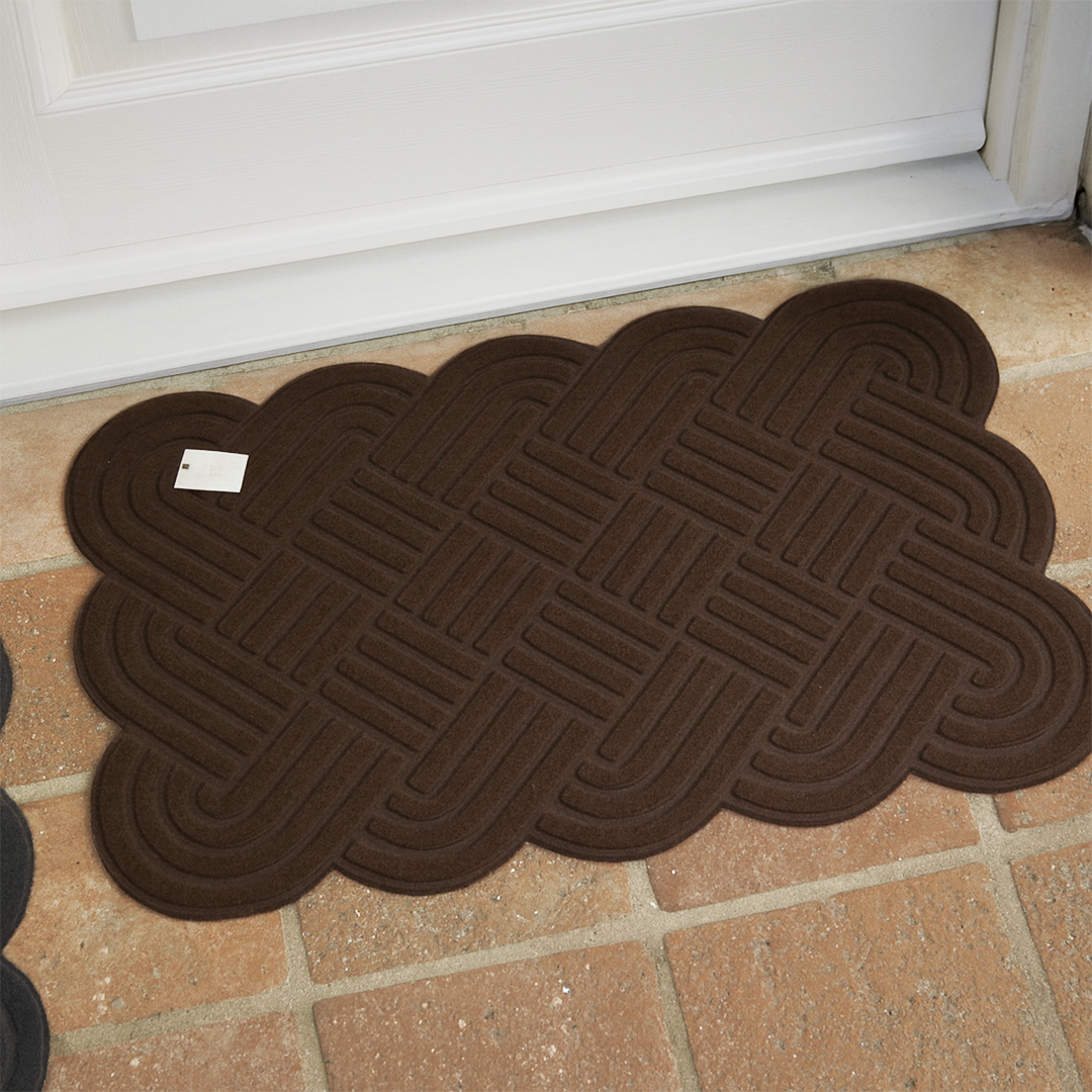 NEW  UMOTTO - Keset Non-slip Outdoor Depan Pintu Rubber tebal  Motif Estetik