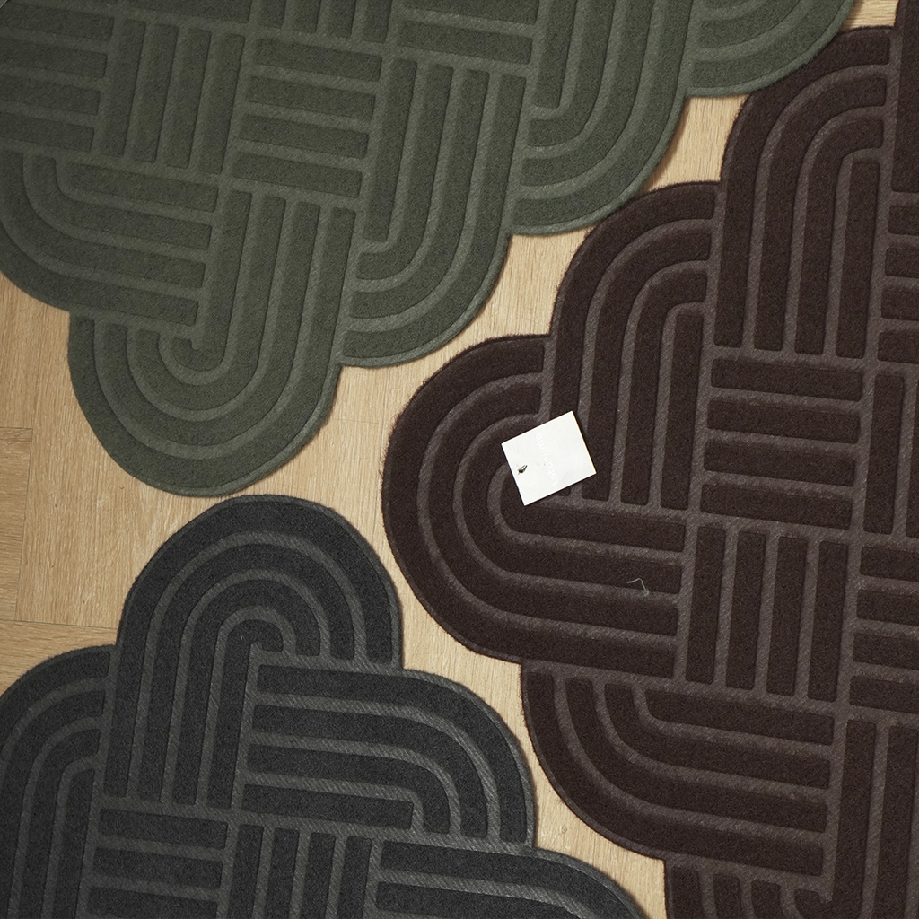 NEW  UMOTTO - Keset Non-slip Outdoor Depan Pintu Rubber tebal  Motif Estetik