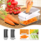 NEW USUI - Pemotong Sayur Premium Multifungsi 8 in 1 Potong Parut Dadu Bawang Kentang Wortel Timun
