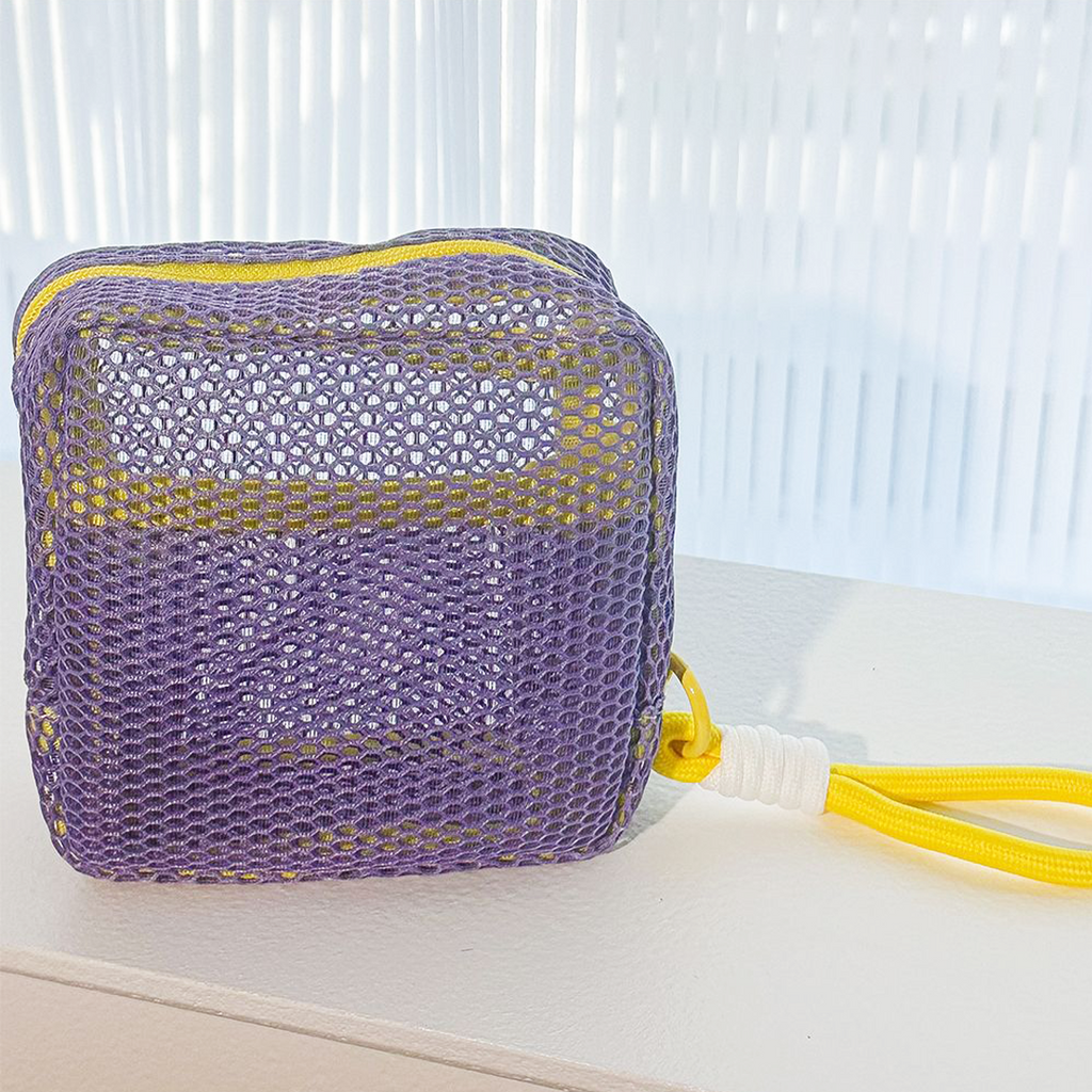 NIJI - Tofu Mesh Bag Pouch Tahu Tas Make Up Travel Y2K