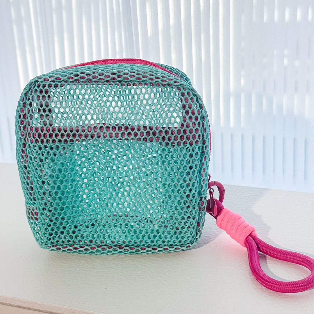 NIJI - Tofu Mesh Bag Pouch Tahu Tas Make Up Travel Y2K
