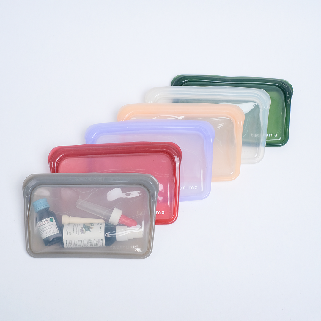 NOONA - Premium Reusable Silicone Pouch Foodgrade BPA Free Tahan Microwave Freezer
