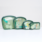 NOONA - Premium Reusable Silicone Pouch Foodgrade BPA Free Tahan Microwave Freezer