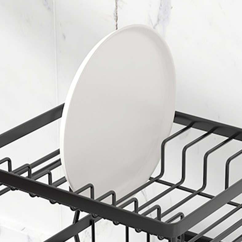 NORI - Rak Piring Stainless 2 Tingkat Tempat Pengering Dapur