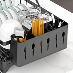 NORI - Rak Piring Stainless 2 Tingkat Tempat Pengering Dapur