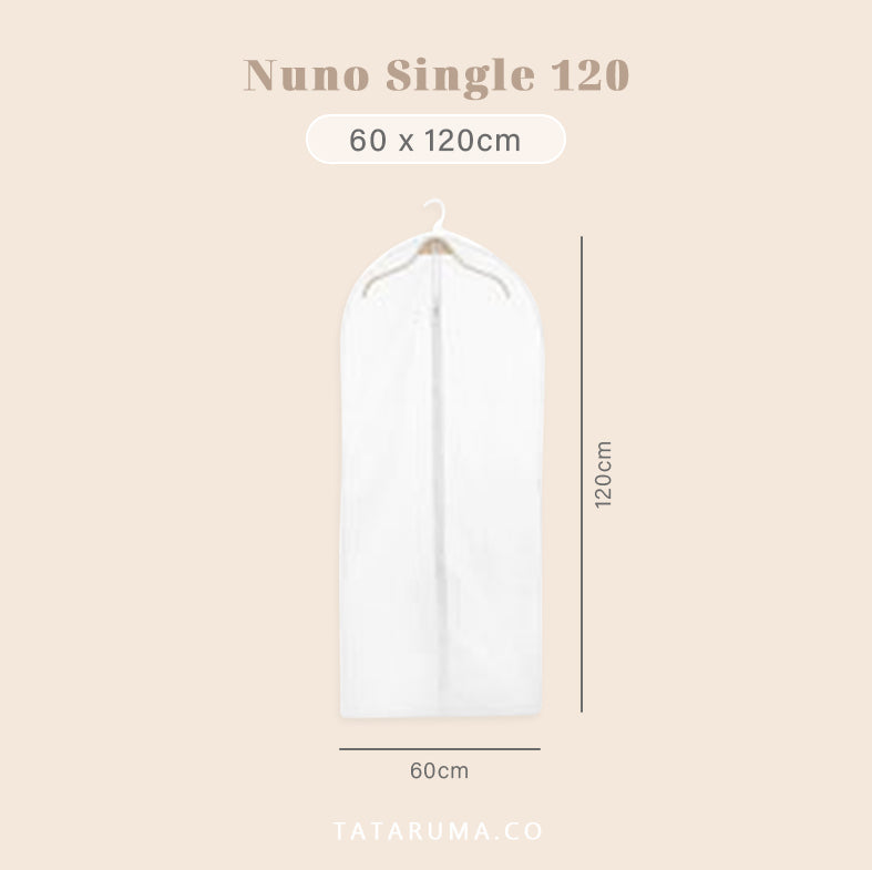 NUNO SINGLE - Cloth Cover Pembungkus Baju Pakaian Dalam Lemari