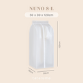 NUNO XL - Cloth Cover Pembungkus Baju Pakaian Dalam Lemari