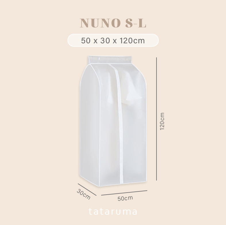 NUNO XL - Cloth Cover Pembungkus Baju Pakaian Dalam Lemari