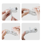 OBI - Organizer Akrilik Sekat Adjustable Serbaguna untuk Kabel Aksesoris Make Up Storage Bo