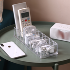 OBI - Organizer Akrilik Sekat Adjustable Serbaguna untuk Kabel Aksesoris Make Up Storage Bo