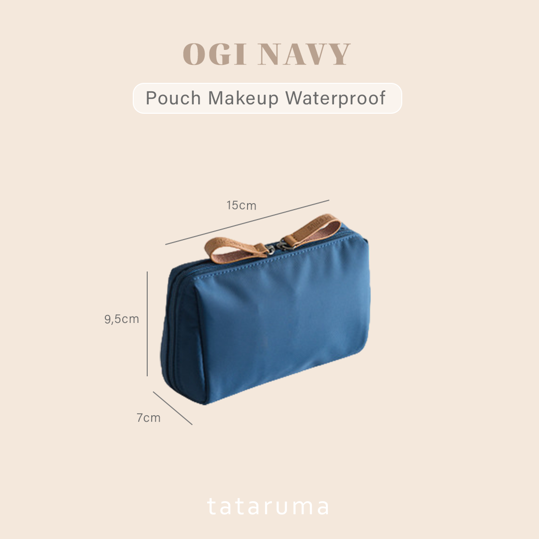 OGI - Pouch Make Up Skincare Lipstick Kosmetik Travel Size Waterproof