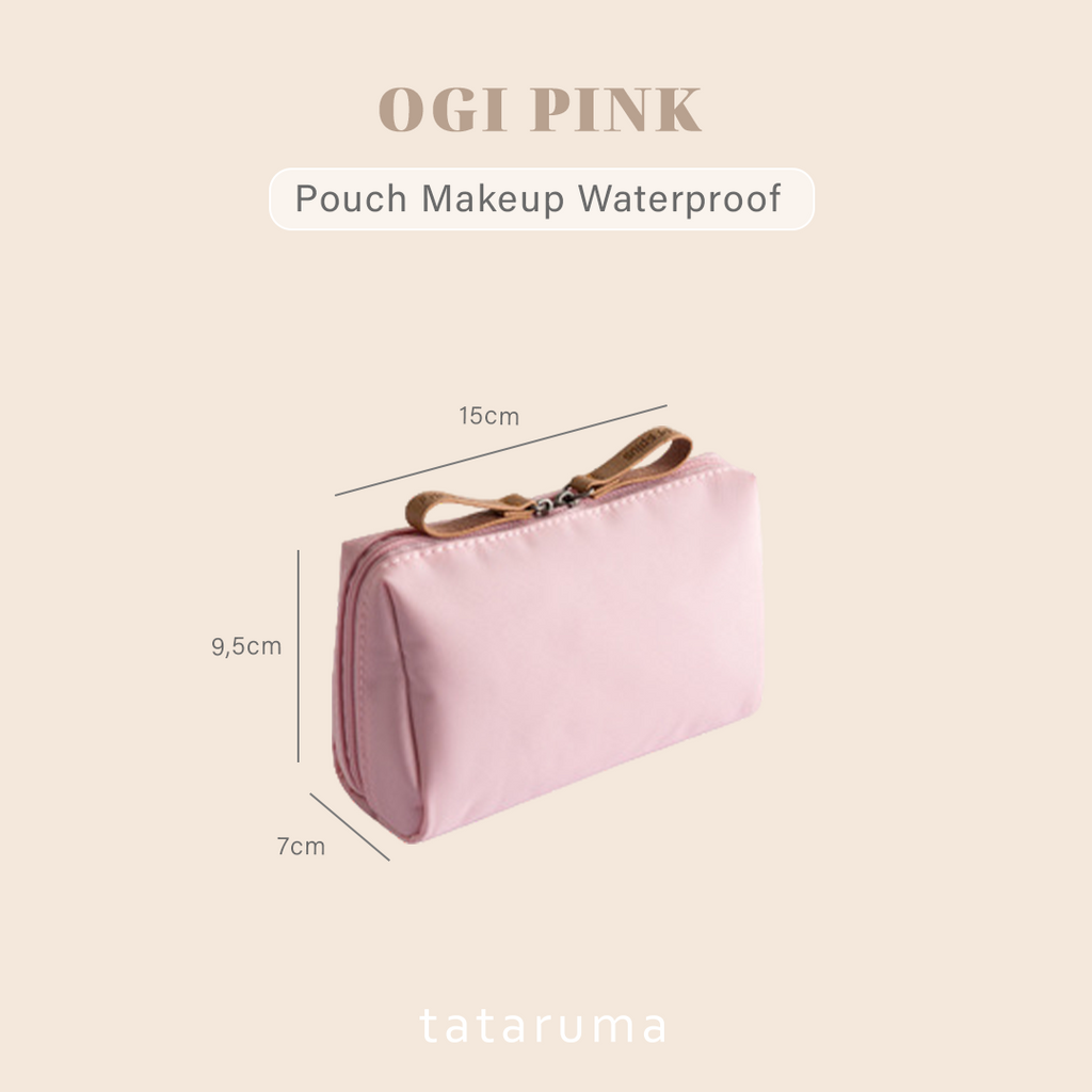 OGI - Pouch Make Up Skincare Lipstick Kosmetik Travel Size Waterproof