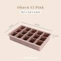 OHAYU - Cetakan Wadah MPASI/Kaldu/Es Batu BPA FREE Silicone