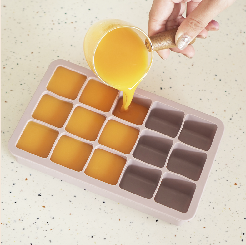 OHAYU - Cetakan Wadah MPASI/Kaldu/Es Batu BPA FREE Silicone