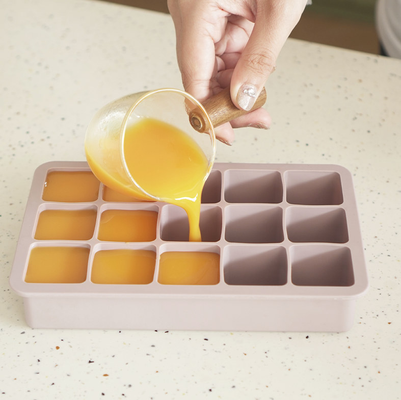 OHAYU - Cetakan Wadah MPASI/Kaldu/Es Batu BPA FREE Silicone