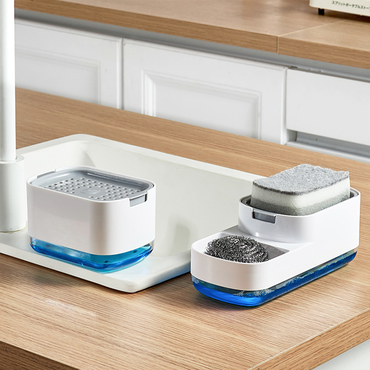 ONJI  - Dispenser Sabun Spons Tekan Busa