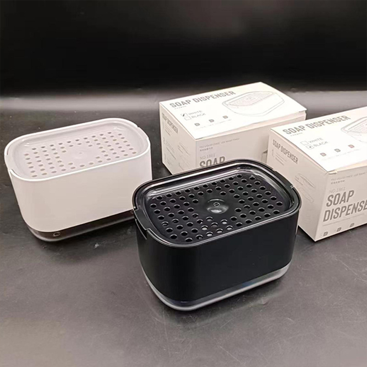 ONJI  - Dispenser Sabun Spons Tekan Busa