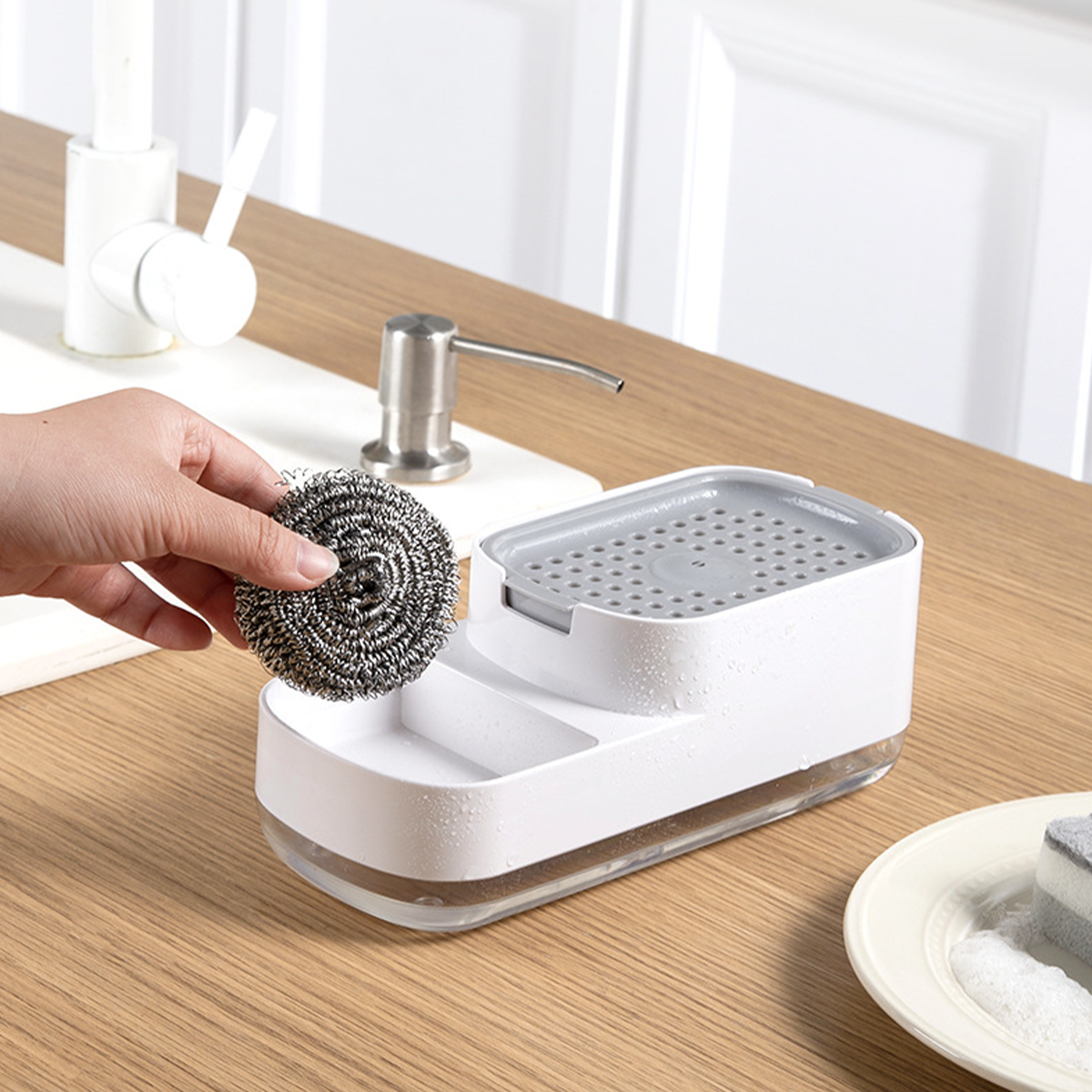 ONJI  - Dispenser Sabun Spons Tekan Busa