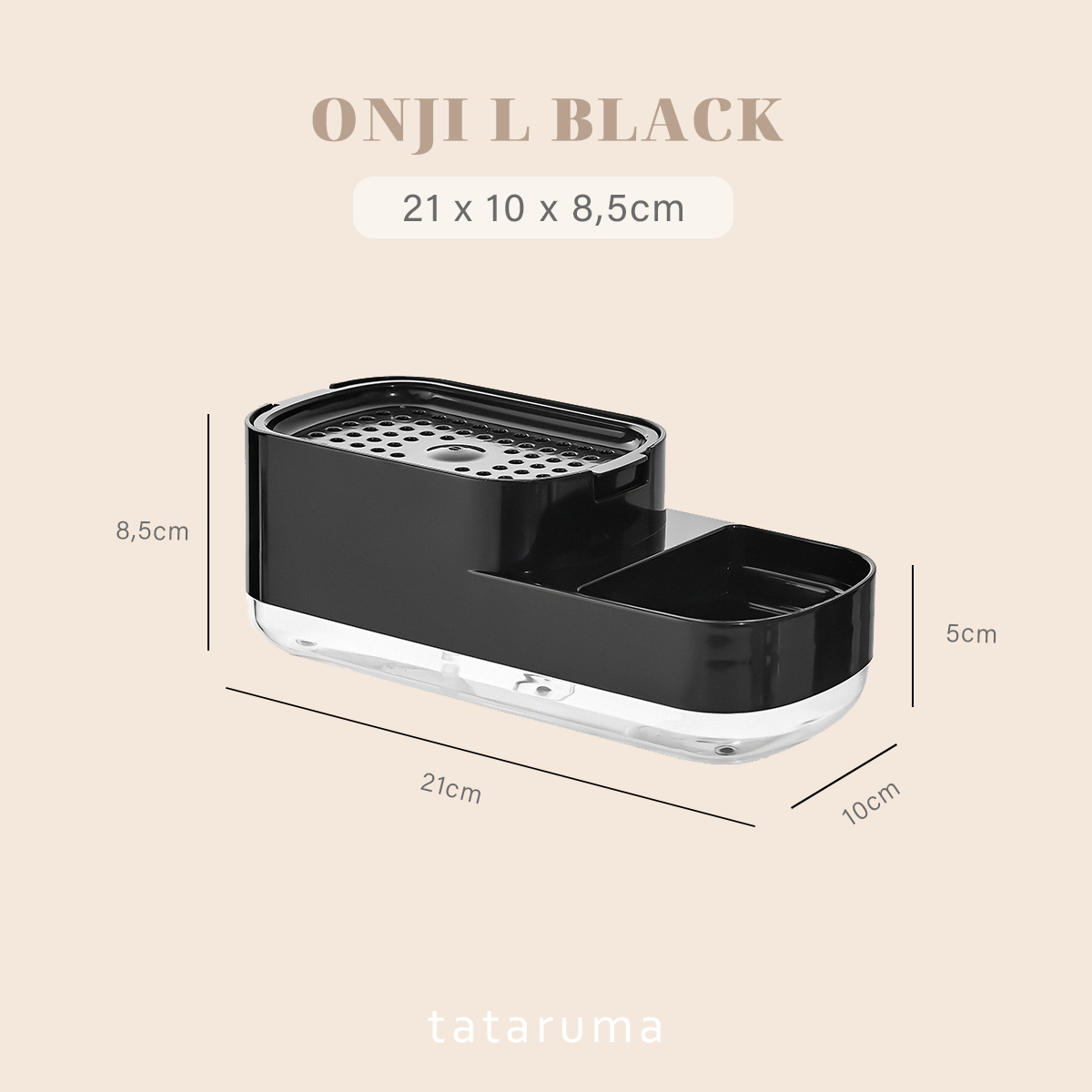 ONJI  - Dispenser Sabun Spons Tekan Busa